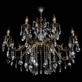 Люстра бронзовая Кассандра Алфея №8/2 звездочка в Краснодаре