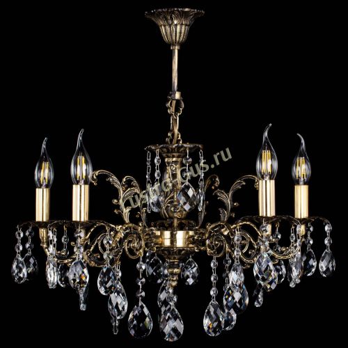 Люстра бронзовая Муза №5/2 баден в Краснодаре Гусь Хрустальный