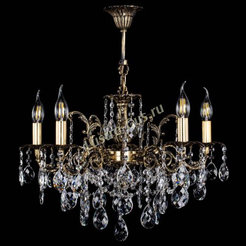 Люстра бронзовая Муза №5 баден в Краснодаре Гусь Хрустальный