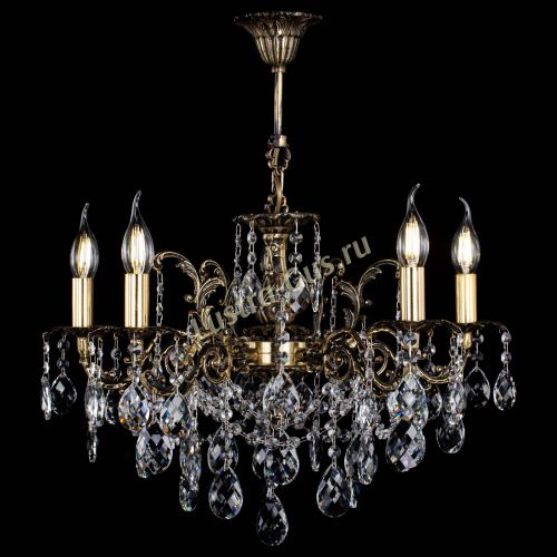 Люстра бронзовая Муза №5 баден в Краснодаре Гусь Хрустальный