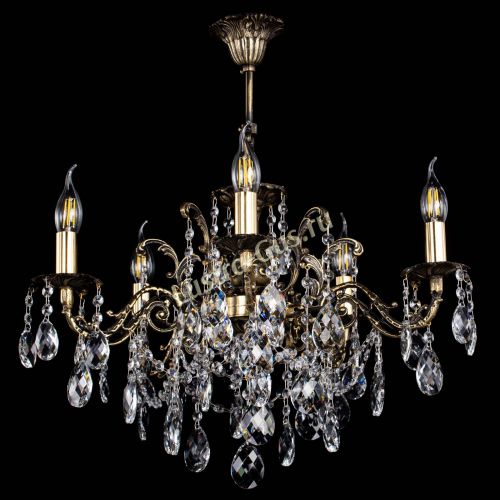 Люстра бронзовая Муза №5 баден в Краснодаре Гусь Хрустальный