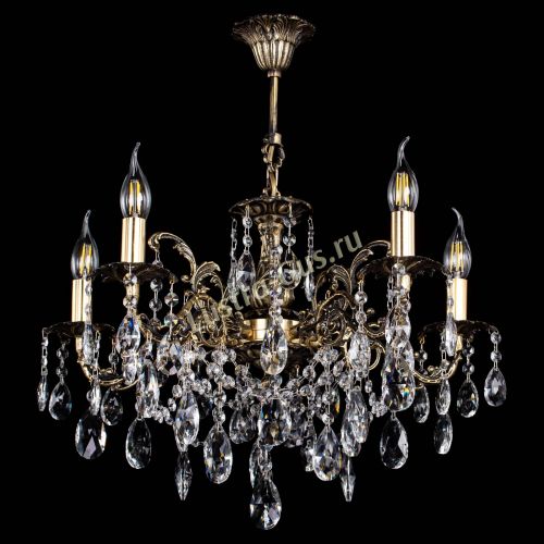 Люстра бронзовая Муза №5 журавлик в Краснодаре Гусь Хрустальный