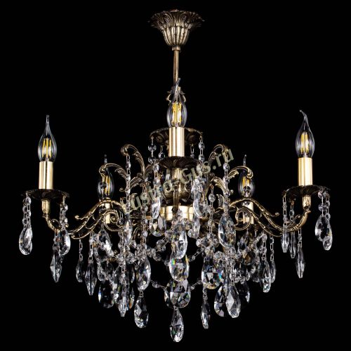 Люстра бронзовая Муза №5 журавлик в Краснодаре Гусь Хрустальный