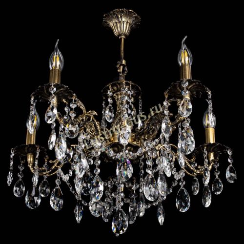 Люстра бронзовая Муза №5 журавлик в Краснодаре Гусь Хрустальный