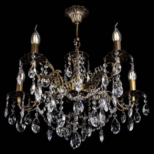 Люстра бронзовая Муза №5 журавлик в Краснодаре Гусь Хрустальный