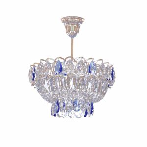 Люстра Катерина 1 лампа подвесная цветная в Краснодаре отзыв и фото покупателя