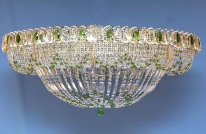 Люстра Кольцо 1000 мм Купол цветная в Краснодаре отзыв и фото покупателя