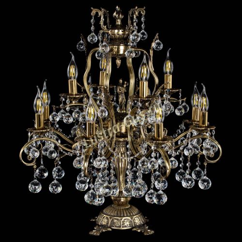 Настольная лампа Алфея №12 Шар в Краснодаре Гусь Хрустальный