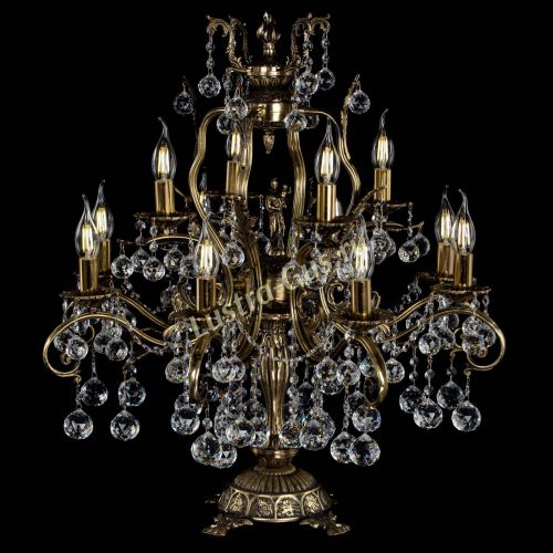 Настольная лампа Алфея №12 Шар в Краснодаре Гусь Хрустальный