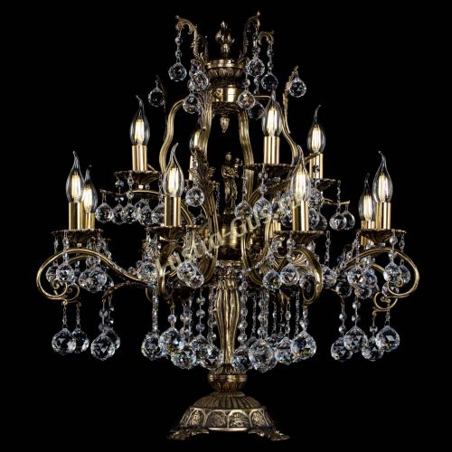 Настольная лампа Алфея №12 Шар в Краснодаре Гусь Хрустальный