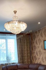 Люстра Кольцо Классика 6 ламп с подвесом в Краснодаре отзыв и фото покупателя